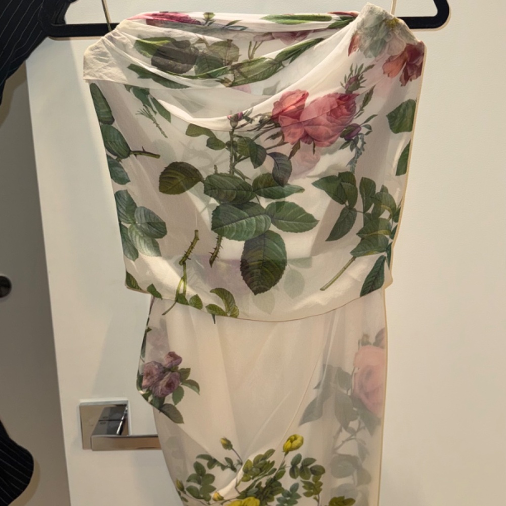 Vivienne Westwood Floral Corset Midi Dress - Picture 6 of 8
